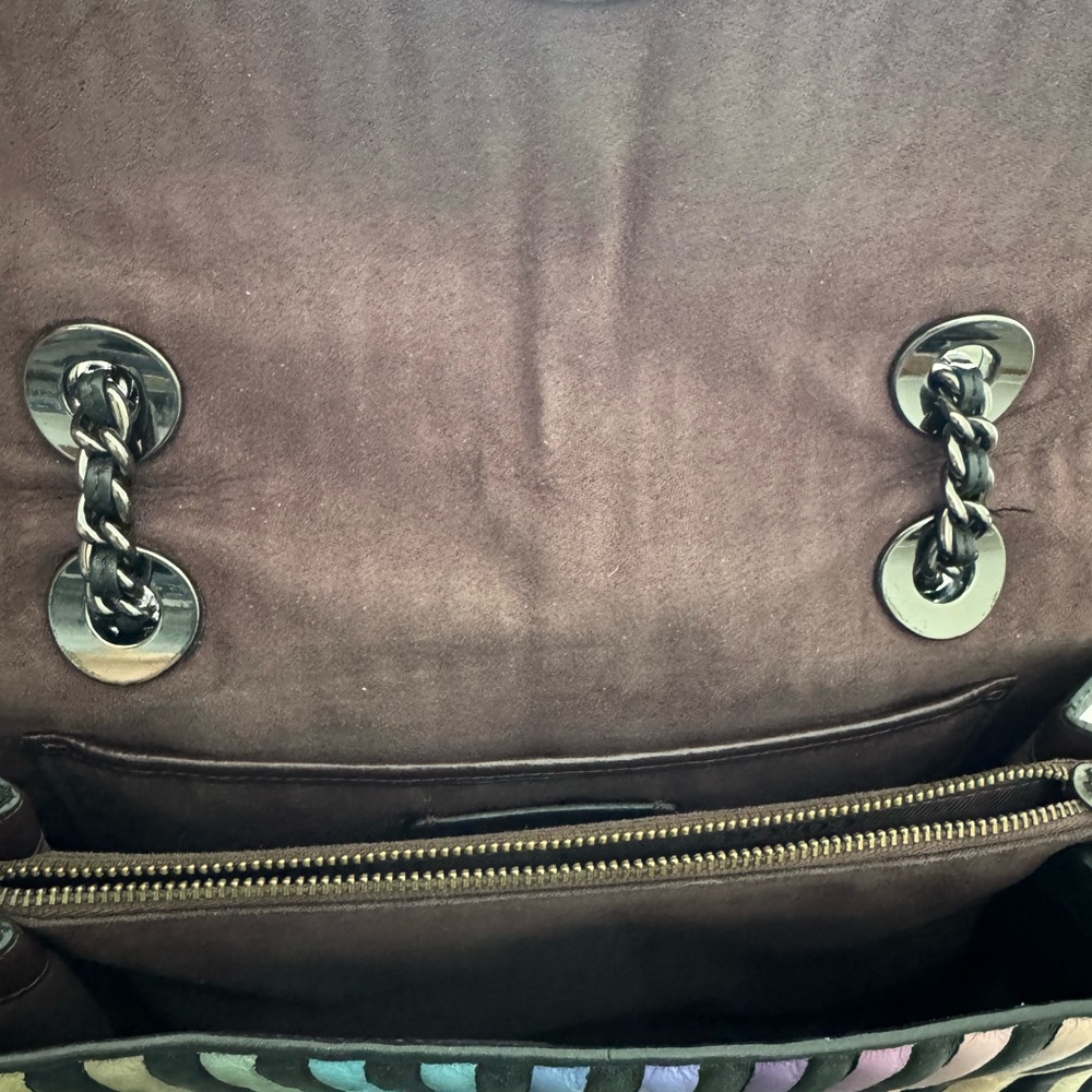 Coach Multicolor Striped Shoulder Bag - Picture 4 of 4
